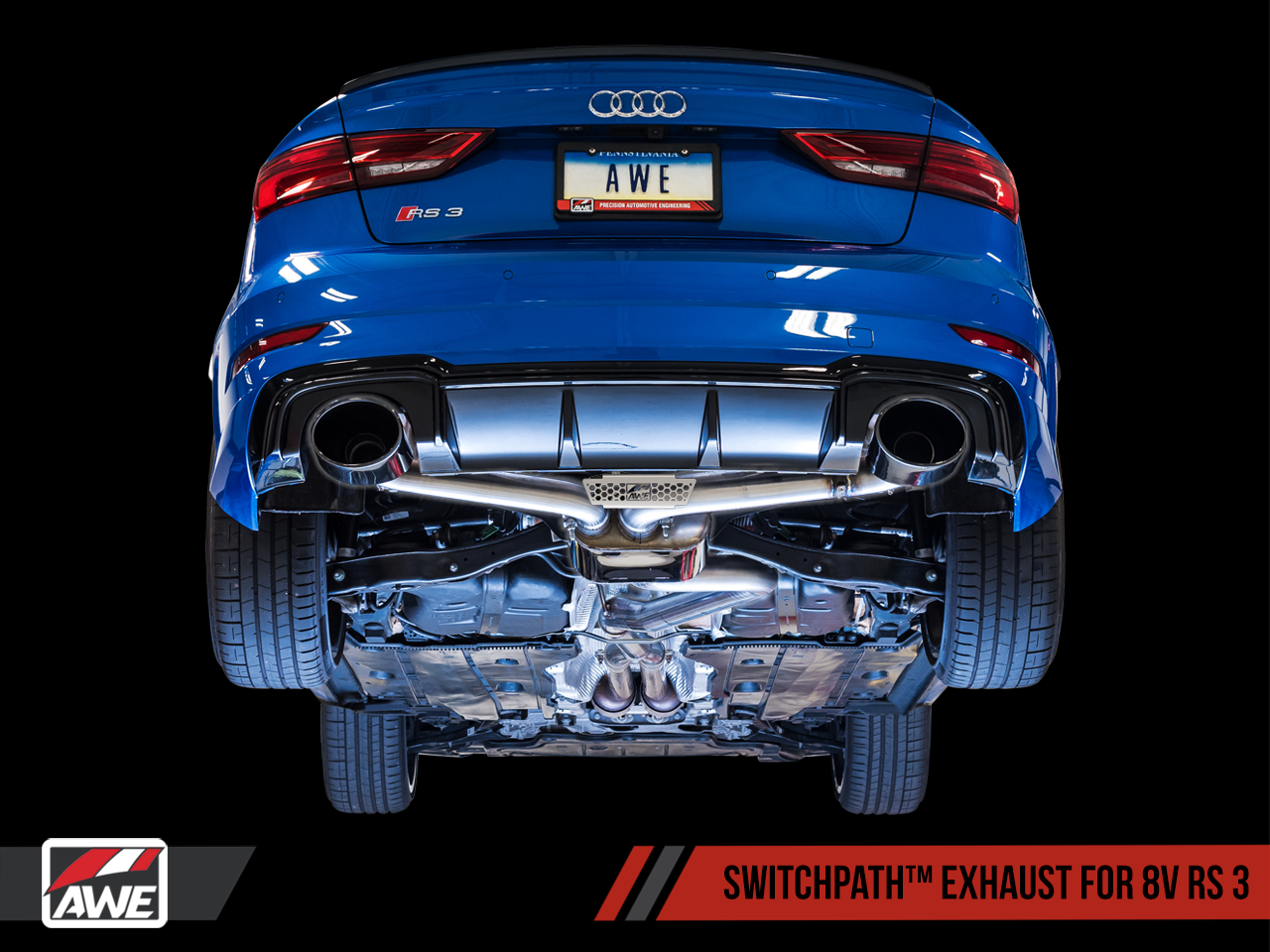  AWE Exhaust Suite for Audi 8V RS 3 2.5T