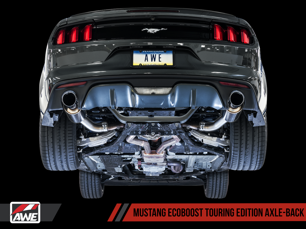AWE Exhaust Suite for S550 Mustang EcoBoost