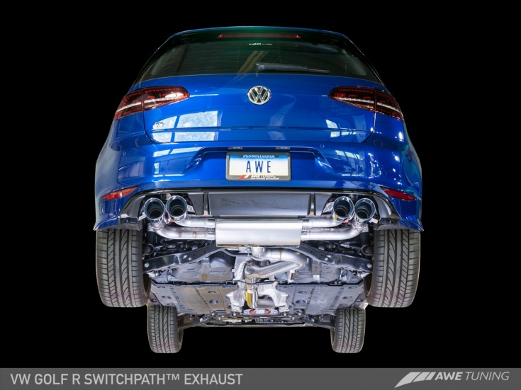 AWE Tuning Volkswagen Mk7 Golf R Exhaust Suite