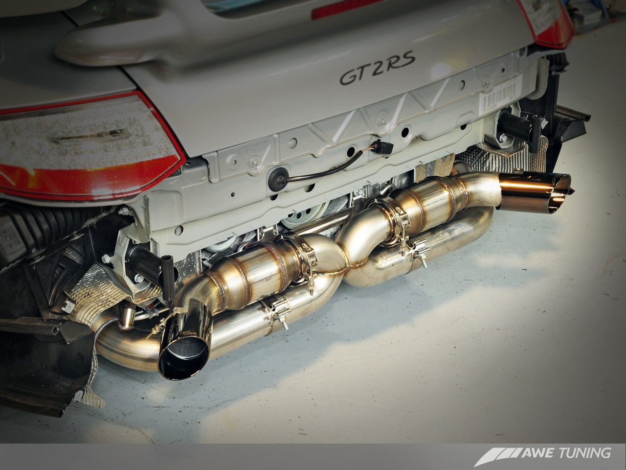 AWE Tuning Porsche GT2 RS Performance Exhaust and Headers System