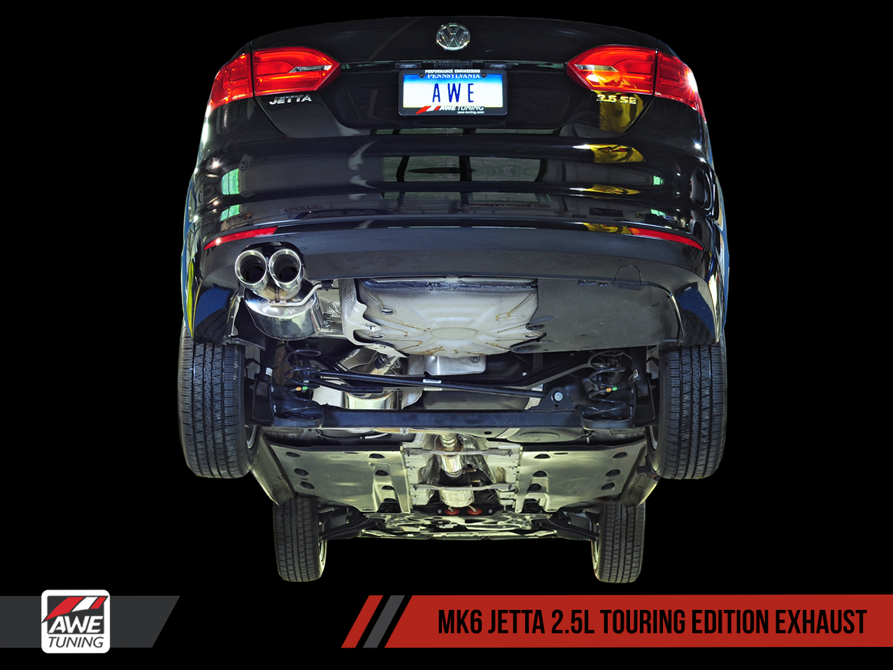 AWE Tuning Mk6 Jetta 2.5L Exhaust Suite