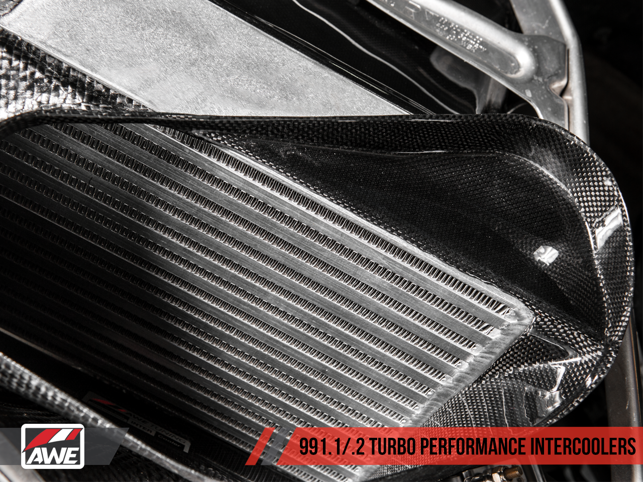 AWE Performance Intercooler Kit for Porsche 991TT