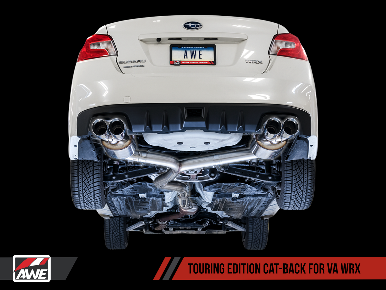  AWE Performance Exhaust Suite for FA20-Equipped WRX
