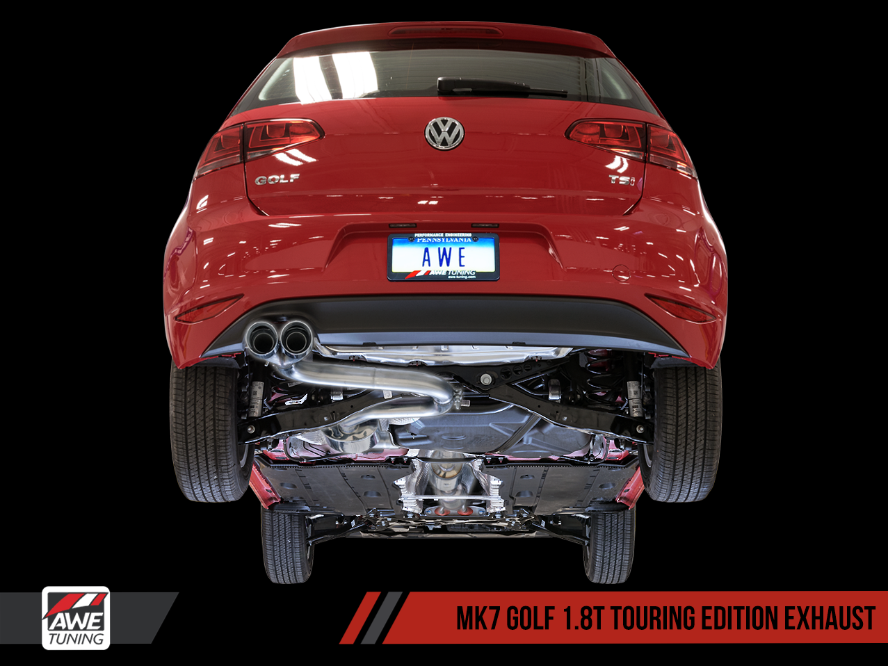 AWE Tuning Mk7 Golf 1.8T Exhaust Suite