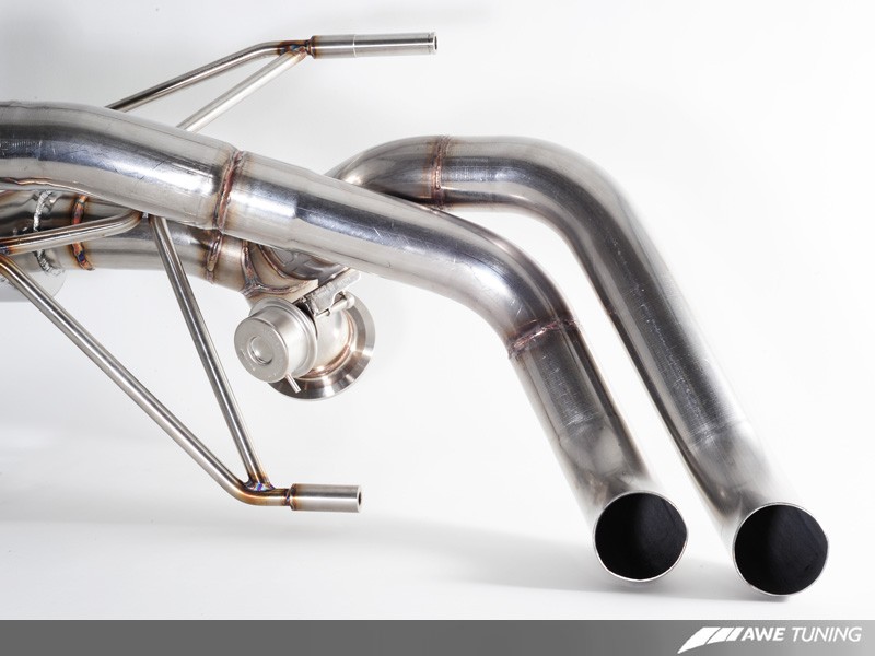 AWE SwitchPath and Straight Pipe Performance Exhaust Systems for R8 4.2L