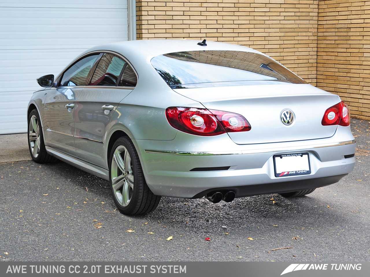 AWE Touring Edition Exhaust System for VW CC 2.0T