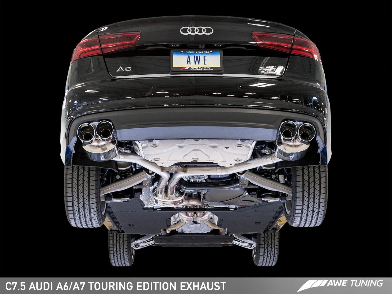  AWE Exhaust Suite for Audi C7.5 A6