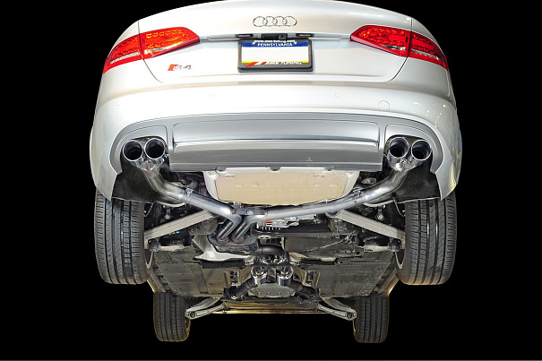 AWE Track Edition Exhaust and Downpipe Systems for Audi B8.5 S4 3.0T