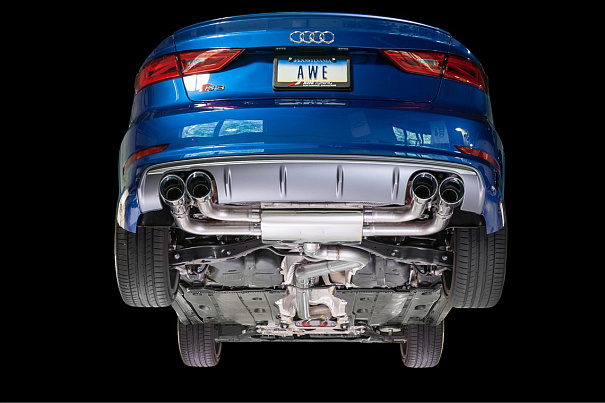 AWE Exhaust Suite for Audi 8V S3