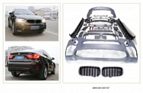 Обвес в стиле X6M в сборе для BMW X6 (F16) 
