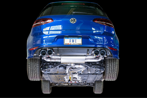 AWE Tuning Mk7 Golf R Exhaust and Downpipe Suite